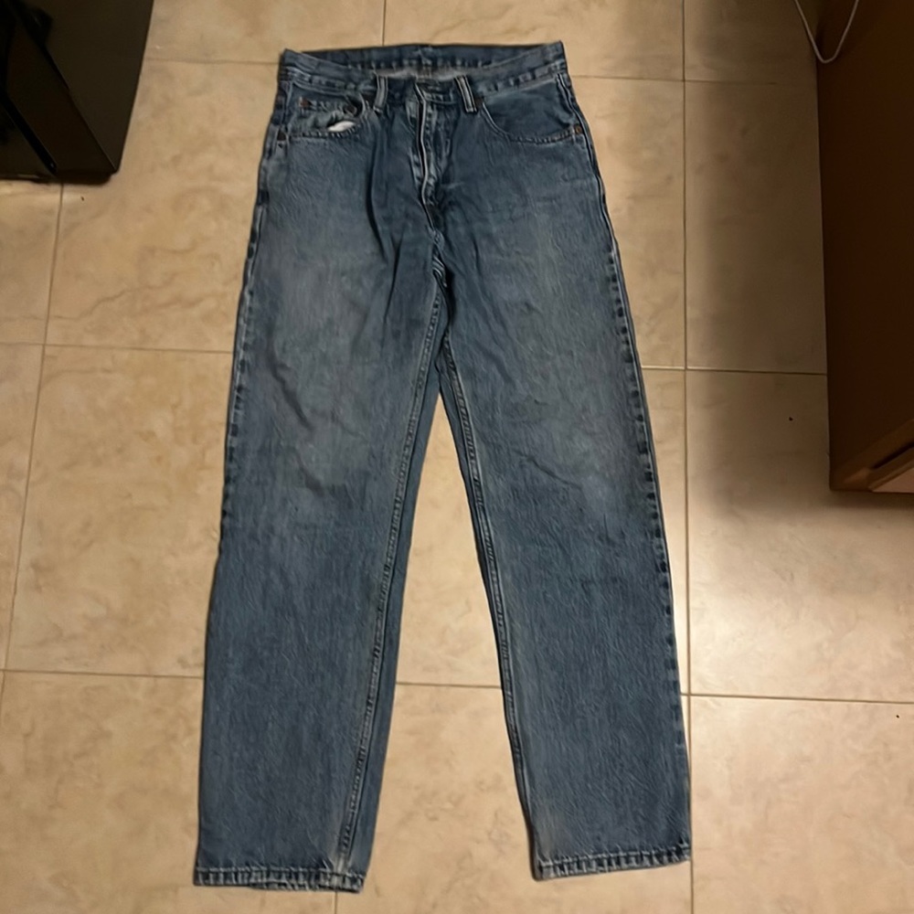 Levi Strauss 550 light blue jeans 30x32